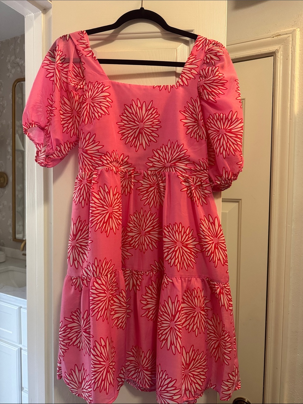 J. Marie pink dress